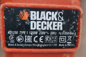 Vrtací kladivo Black & Decker KD 1250 SDS - 3