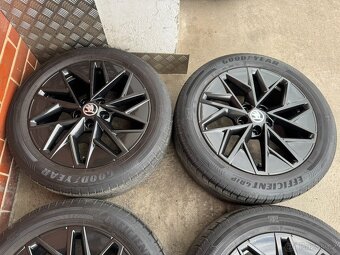 Alu 17" 5x112 , škoda " PULSAR " letní 75% O4 , TOP - 3