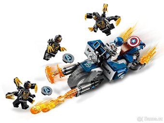 LEGO MARVEL 76123 Captain America: Outriders Attack - 3