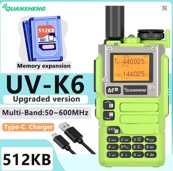 Quansheng UV-K6 (512MB) - 3