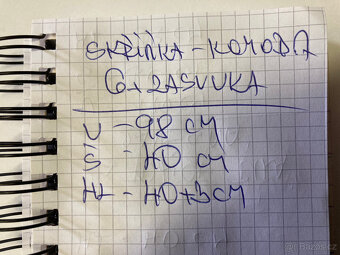 Skříň, skříňka zásuvková moderní za 600 kč - 3