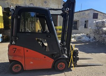 vzv 1.6t/4.5m diesel klima Linde H16D vozík kabina vysokozdv - 3