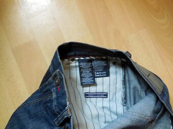 pánské Tommy Hilfiger tm.modré rifle rovné,zip 34/31 L p.88 - 3