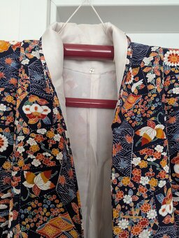 Modré komon kimono - 3