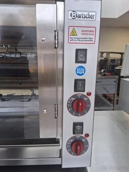 Elektrický gril na kuřata Bartscher P8N – 3,5 kW - 3