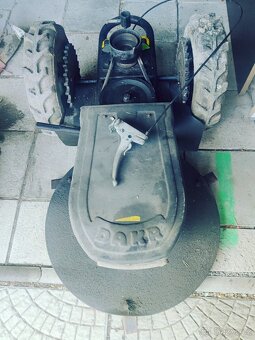 Bubnová sekačka,motor 4takt 5,5hp a rotavátor sestava - 3