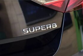 Škoda Nápis Černý/Stříbrný - 3