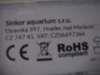 Prodám akvarijní světla Sinkor WRB II napájecím adaptérem. - 3