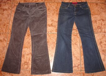 ++ 13x dívčí kalhoty a tepláky vel.158-164 - levně prodám ++ - 3