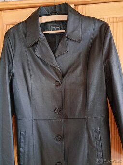 Dámské kožené sako vel. L - 3