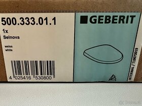 Nové WC sedátko (prkýnko) Geberit Selnova 500.333.01.1 - 3