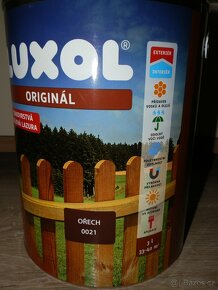 Tenkovrstvá lazura LUXOL ořech 0021 - 3 litry - 3