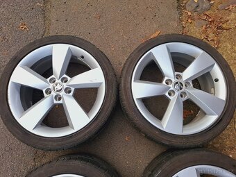 Alu kola 17" Skoda Camelot 5x100 s pneu 215/40R17 - 3
