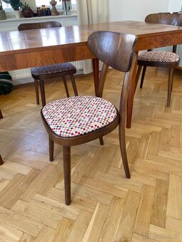 Stůl a 4 Thonet židle - 3