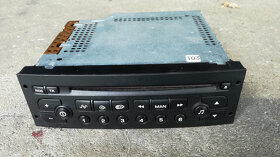 Peugeot 206 BSI, rádio, displej, spínač oken - 3