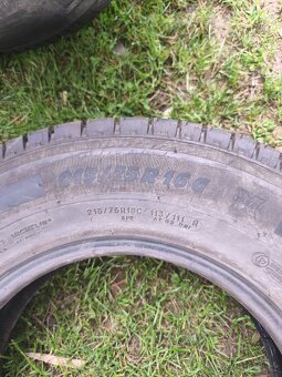 Prodám Michelin 215-75-16C - 3