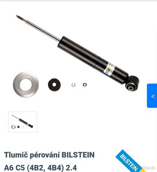 Tlumiče bilstein/eibach Audi a6 c5 quattro - 3