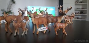 Schleich lesní jelen jezevec mýval ježek divočák kozoroh - 3
