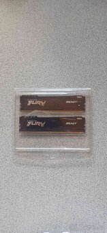 Kingston 8GB DDR4 2666MHz FURY BEAST Black, pár (dohromady 1 - 3