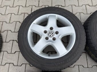 4x al kola 5x120 orig. VW + pneu zimní 215/60 R17C - 3