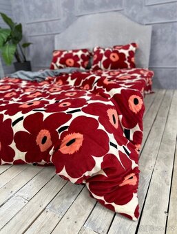 Plyšové povlečení s prostěradlem - 3