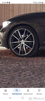 Prodám krásné obuté alu kola 5X120 r20 dvourozmer - 3