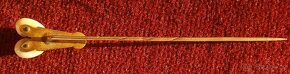 Zlatá jehlice RU 3,15 g - 3