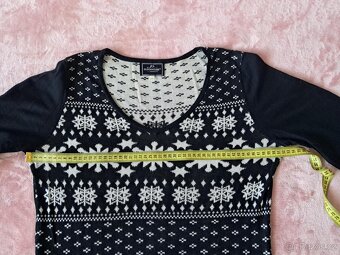 Šaty úpletové, velikost XL - 3