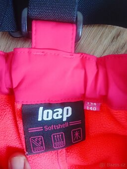Softshellové kalhoty LOAP vel. 134-140 - 3
