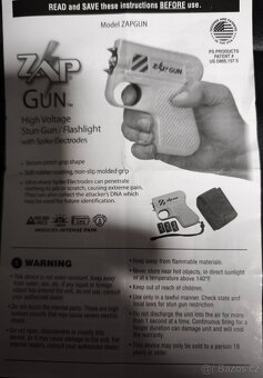 Paralyzér Zap Gun s pouzdrem - 3