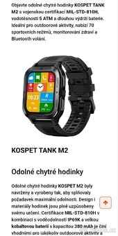 Chytré hodinky, armádní odolnost - 3