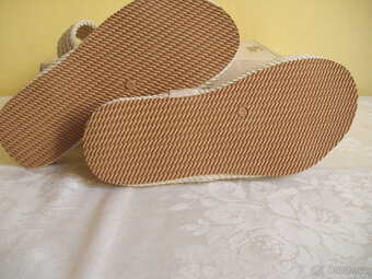 NOVÉ letní sandály - espadrilky vel. 39 - 3