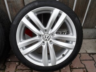 Original VW Alu kola Kansas 3AA 601 025 H / 8Jx18H2 ET44 - 3