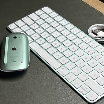 ZÁRUKA Magic Keyboard TOUCH ID + Mouse 3 (zelená / mint) - 3