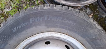 Plechove disky ford transit spolu se zimni pneu - 3