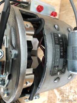 Jawa panelka, californian 250 - zapalování 50 W po GO, mínus - 3