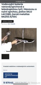 Sprchová baterie - PC 12 000 Kč český výrobce - 3