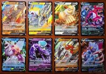 Originální karty Pokémon "V" - perfektní stav - 3