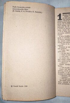 Král Šumavy, kniha, 1960. - 3