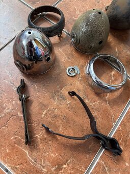 Stadion, Daimon, Bosch, historické kolo-díly světla/páčky - 3