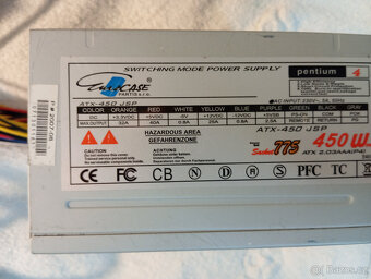 PC - Zdroj: Eurocase ATX-450 JSP 450W - 3