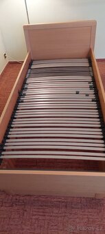 Postel dvoulůžko masív buk - 3