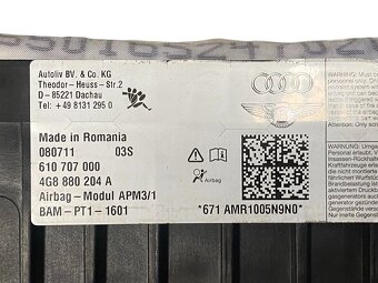 Palubní deska hnědá 4G8857001D Audi A7 4G sportback 2012 - 3