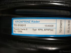 TOYOTA, HYUNDAI, KIA, MAZDA, NISSAN ATD. 4X100X54, 15"DISKY - 3