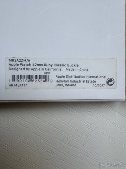 Apple watch - kožený pásek original - 3