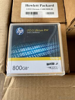 LTO-3 Ultrium kazety – 800 GB – nové (HP + Sony) - 3