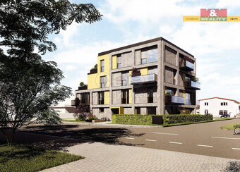 Prodej pozemku k výstavbě bytové domu, 1120 m², Rakovník - 3