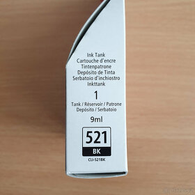 Náplň Canon CLI-521BK černá - 3