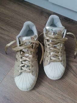Damske/dívčí boty Adidas Superstar - 3