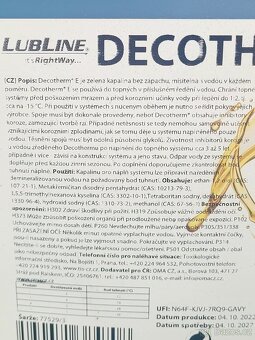 Nemrznoucí kapalina Decotherm lubline - 3